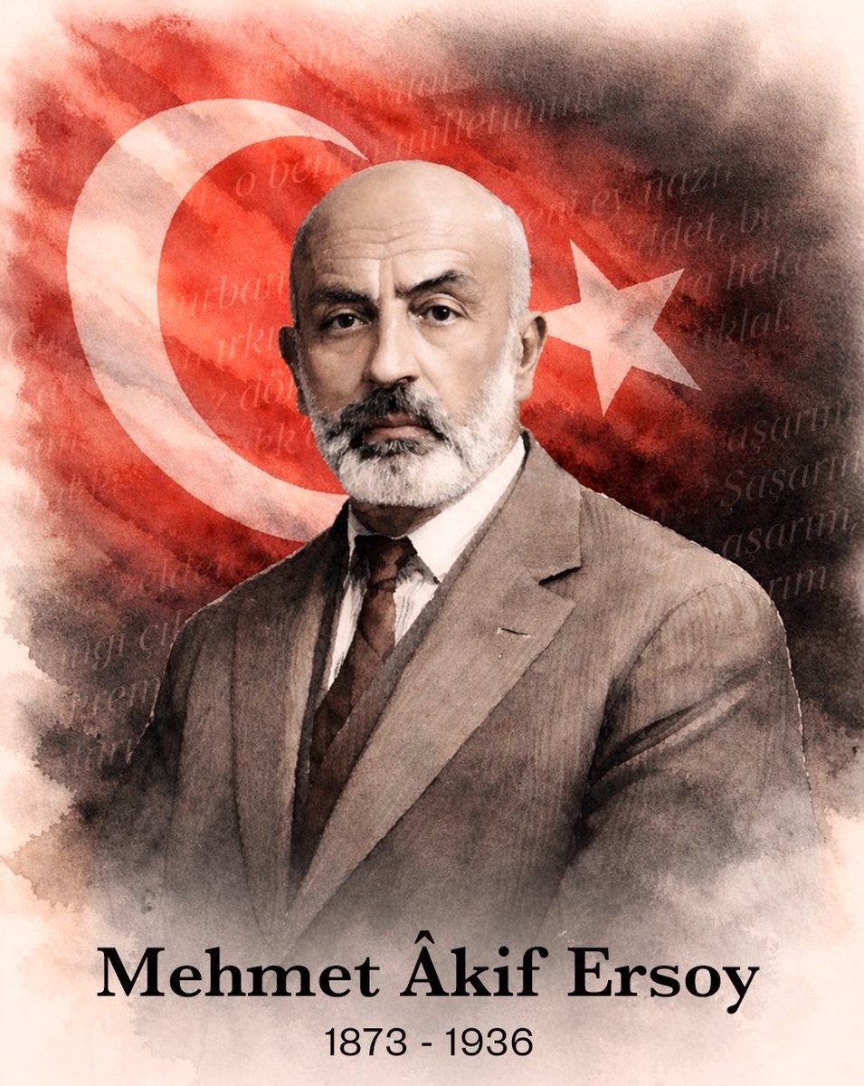 GunerALTINEL's tweet photo. İstiklal Şairimiz, #MehmetAkifErsoy'un vefatının 89. yılında, rahmet, saygı ve minnetle anıyorum... İyi ki vardın! https://t.co/Tq2l0gG7LT