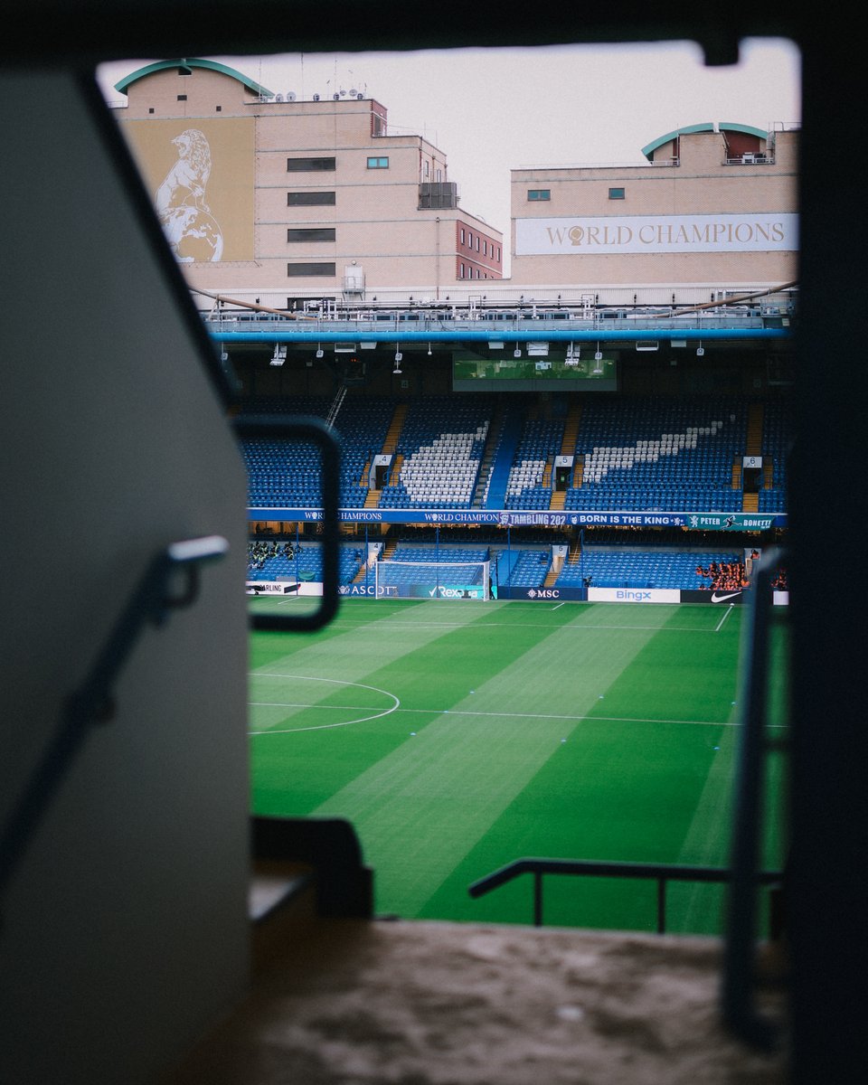 Stamford Bridge. 🏡

#CFC | #CHEAVL