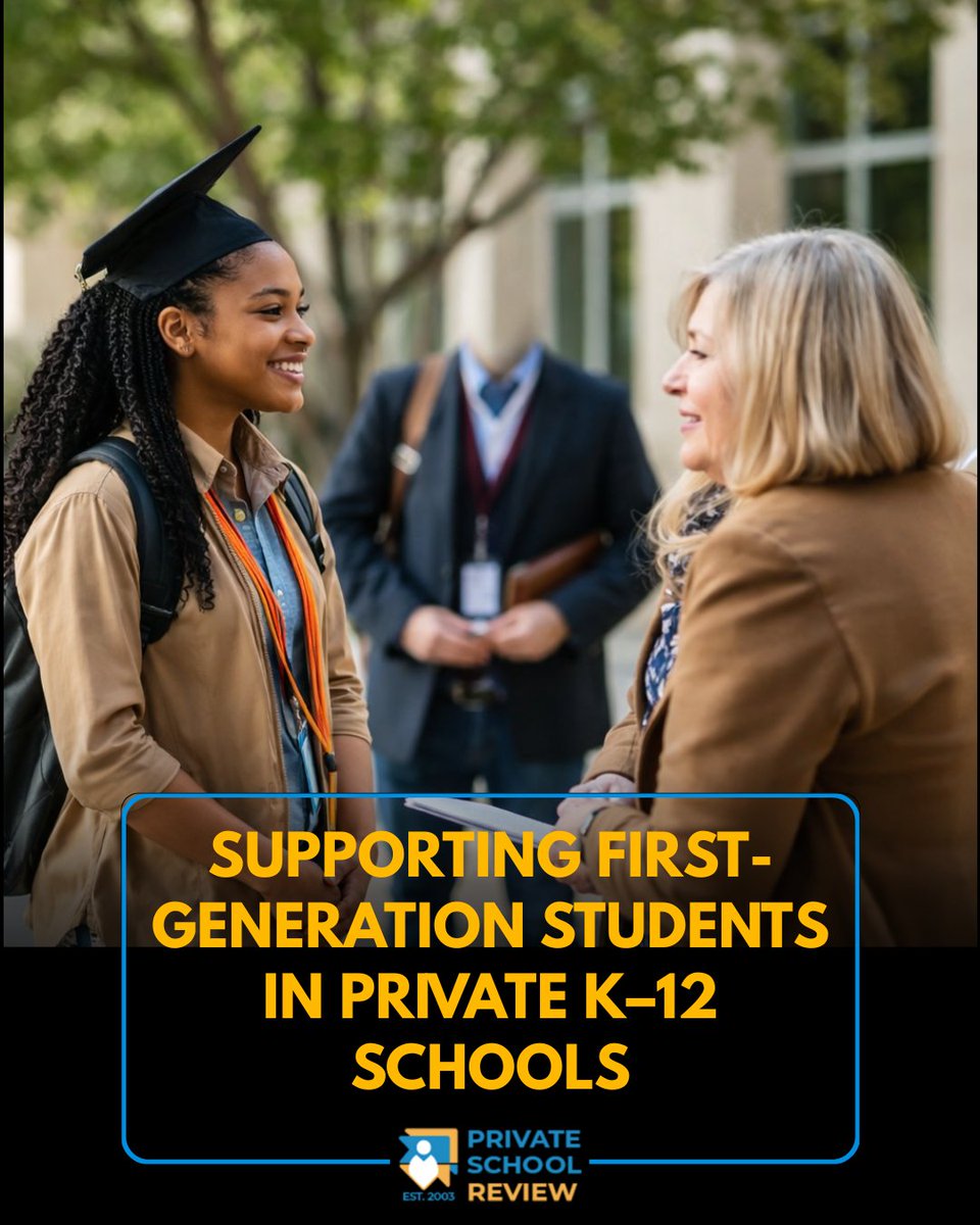 PrivSchoolRev's tweet image. First-generation students thrive with the right support 🎓💡
Private schools can boost success with mentoring, college guidance &amp;amp; wellness programs. How can schools &amp;amp; families partner to empower every student?

privateschoolreview.com/blog/supportin…

#PrivateSchools #FirstGenStudents