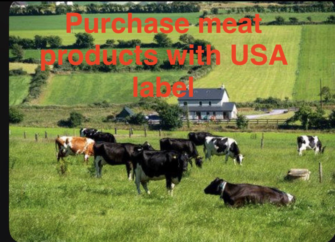 Starting January 1, all beef, poultry, and pork products animals raised butchered and processed in the United States will have a USA label.
This is great allowing us to support our farmers.