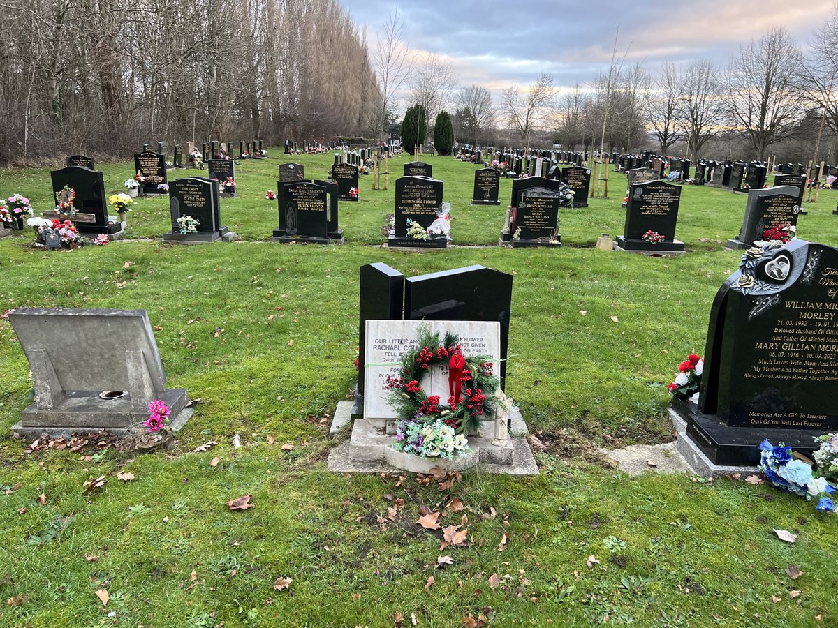 Well here are again another Christmas on. Sweet dreams my little love.  Dad. X