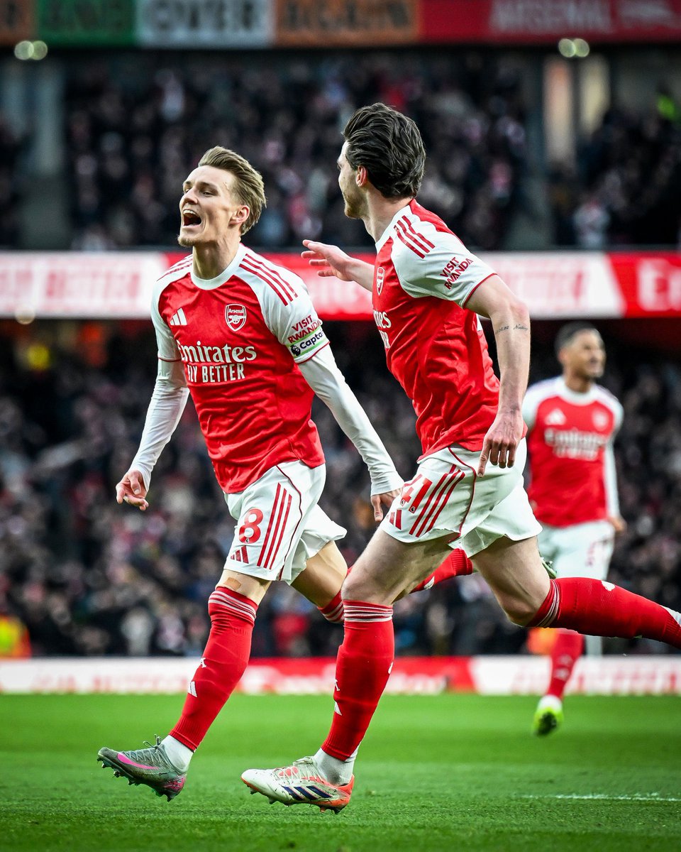 マルティン・ウーデゴールの今シーズン初ゴールでアーセナルが先制🔴👏