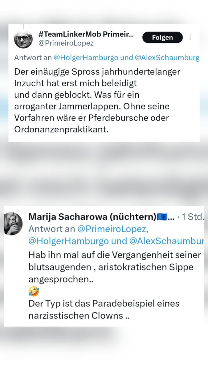 Allerliebst....
Die "Demokraten", die angeblichen.