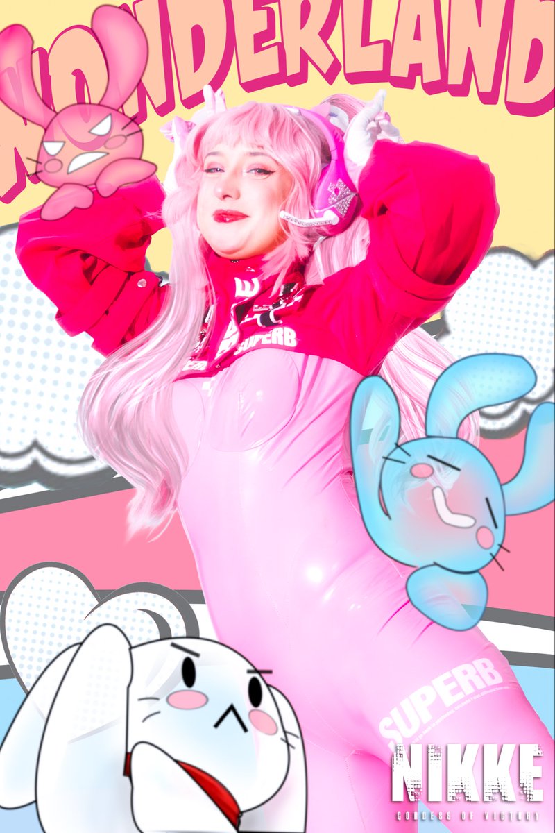 FatherMercuryJ's tweet photo. Everyone will have a blast in Wonderland!
•
Alice - @berdynerdy 
📸 - @FatherMercuryJ 
#NikkeCosplay #NikkeGoddessofVictory #NikkeCreator https://t.co/UGT2XyDAmP