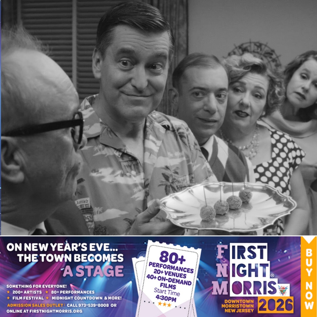 FirstNightMCo's tweet image. A nostalgic trip for teens and parents! 🍿 

Featuring juried films like "Denzel" and "Monkey Business" that spark great family discussions.

📍 Venue 16: County Admin Public Meeting Room 🕓 Dec 31 | 10:00 PM 🎟️ zurl.co/WTseU 

#FirstNightMorris #BMovies #NYE #NYE2026
