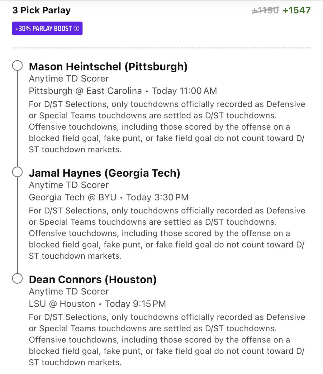 Daily College Bets tweet media