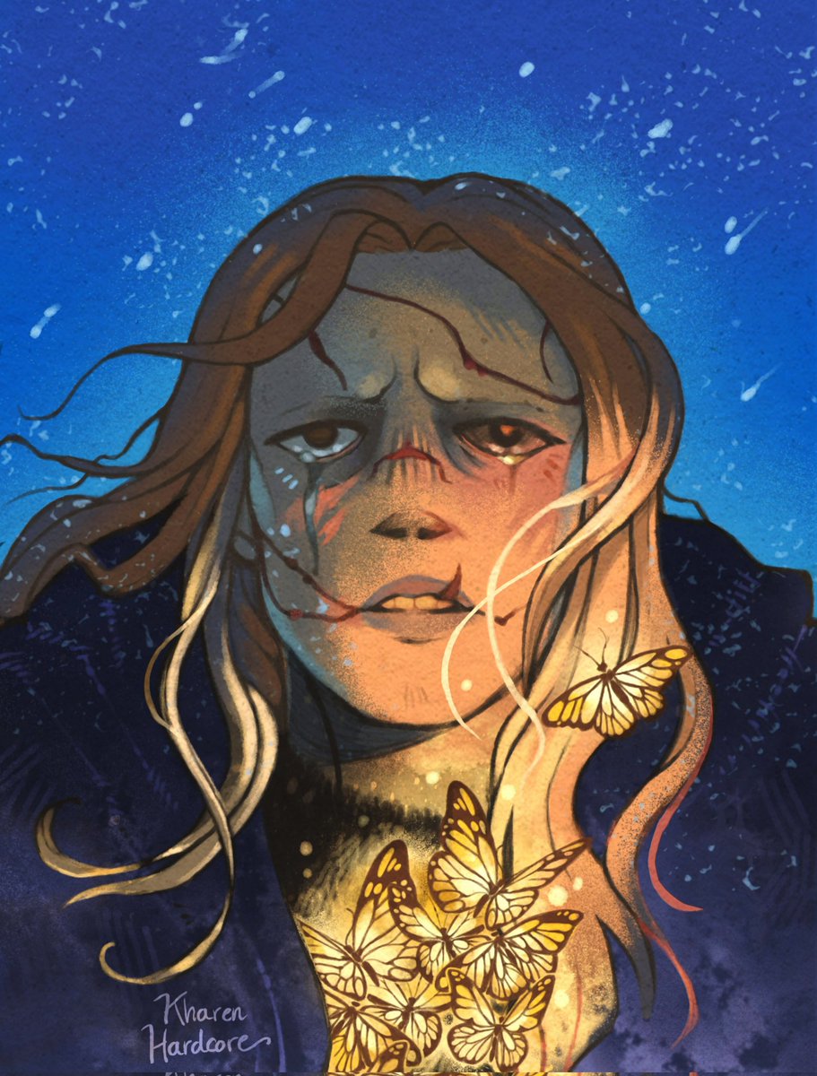 "𝐀𝐧𝐝 𝐭𝐡𝐮𝐬 𝐭𝐡𝐞 𝐡𝐞𝐚𝐫𝐭 𝐰𝐢𝐥𝐥 𝐛𝐫𝐞𝐚𝐤, 𝐲𝐞𝐭 𝐛𝐫𝐨𝐤𝐞𝐧𝐥𝐲 𝐥𝐢𝐯𝐞 𝐨𝐧"  🦋 
#Frankenstein #Frankenstein2025 #guillermodeltoro