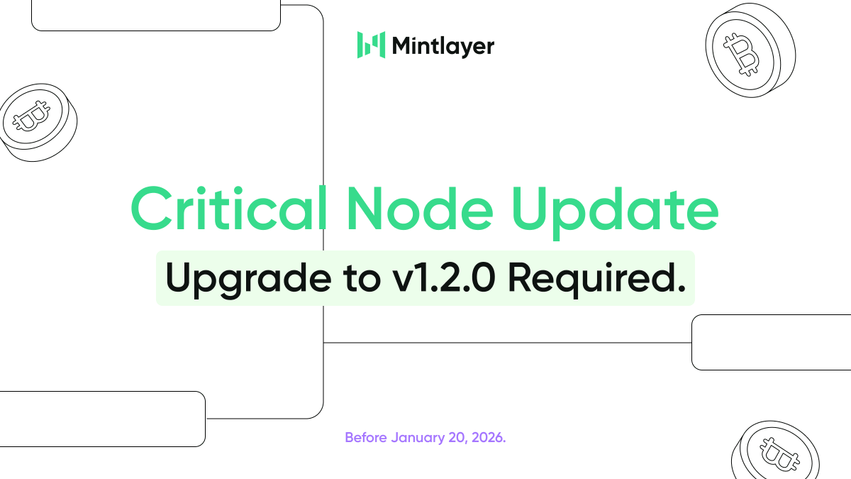 ⚠️ Critical Node Update Reminder

A Mainnet hardfork is scheduled for January 20–21, 2026. All nodes must be upgraded to v1.2.0 before the fork to avoid disruptions.

Post-fork changes include:
• Order fill and order conclude transactions will now require additional balance data