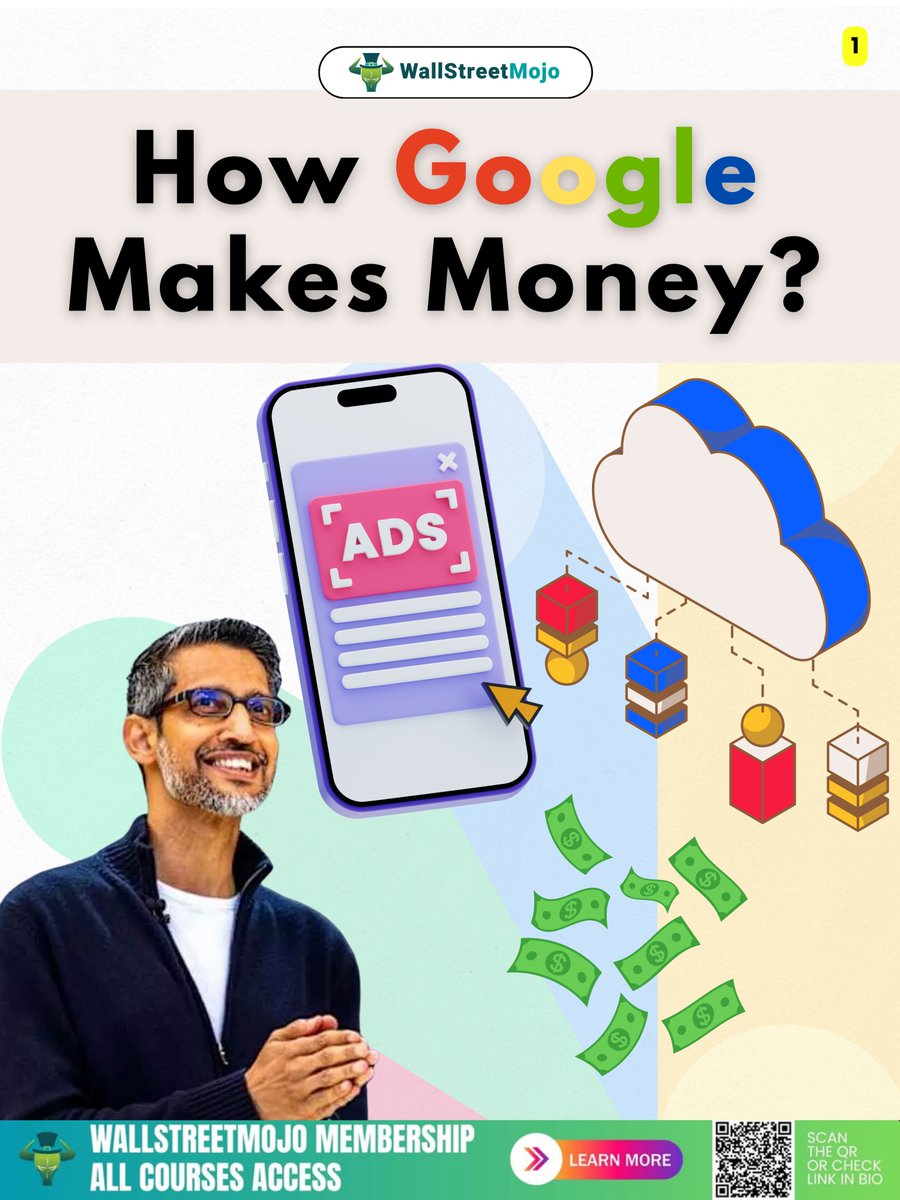 wallstreetmojo's tweet image. Ever wondered how Google actually makes money? 🤔💻
.
.
📌Want to level up your finance skills? Grab the WallStreetMojo Membership- get access to all premium courses worth $5000! wallstreetmojo.com/exclusive-offe…
.
.
#Google  #GoogleBusiness #TechBusiness #DigitalAdvertising