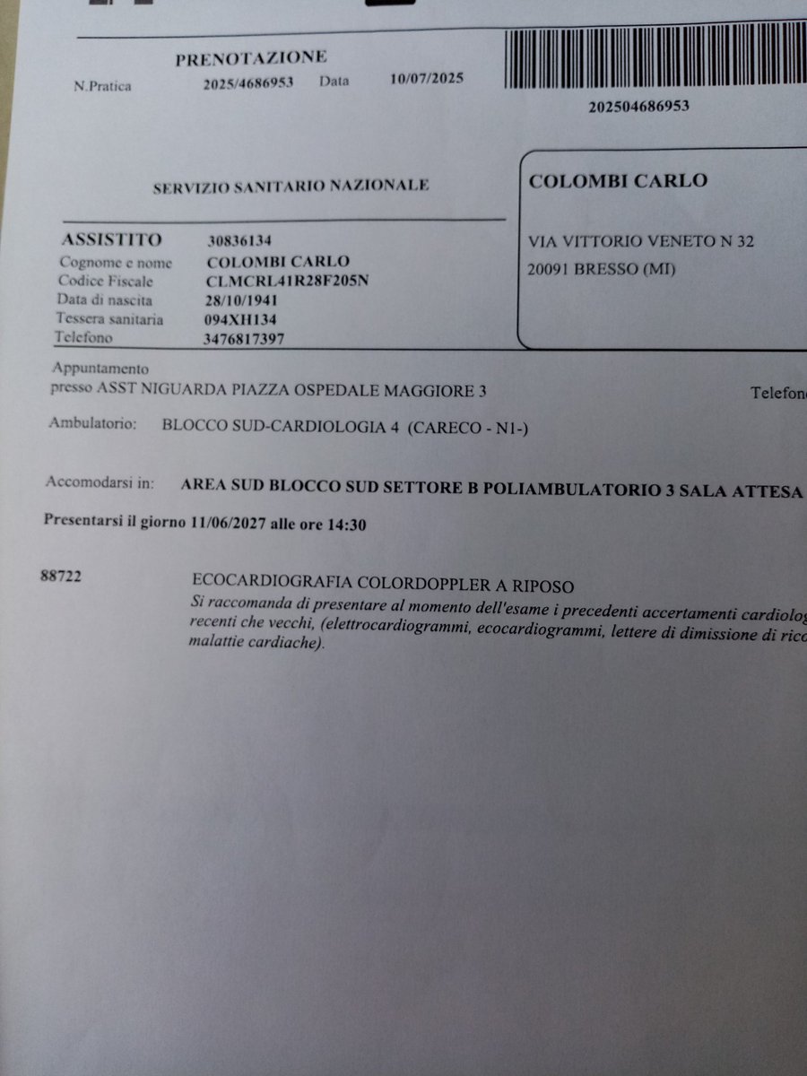Colombi04910427's tweet photo. @NProcaccini io o votato meloni e lo preso nel culo come un coglione guarda che merda di sanità e a Milano pensa al sud,, 2 anni per una visita cardiologica e 2 anni per una tac al polmone cancro terzo stadio, maledetti la pelle e mia che DIO vi maledica bugiardi https://t.co/cIKpTYhyit