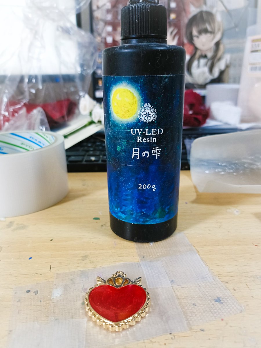 レジンにご興味ある方ご相談くださいませ。 ひさびさにレジンやってる💎