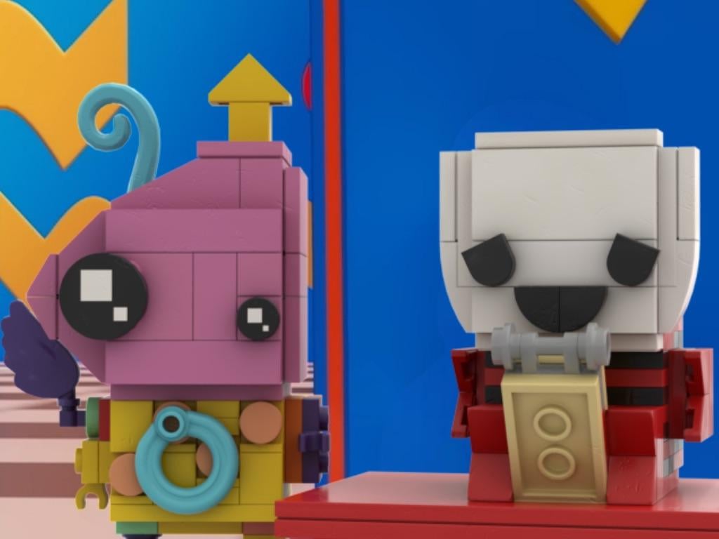 they're so cute and stupid in lego version (not mine) 
#abstragedy
