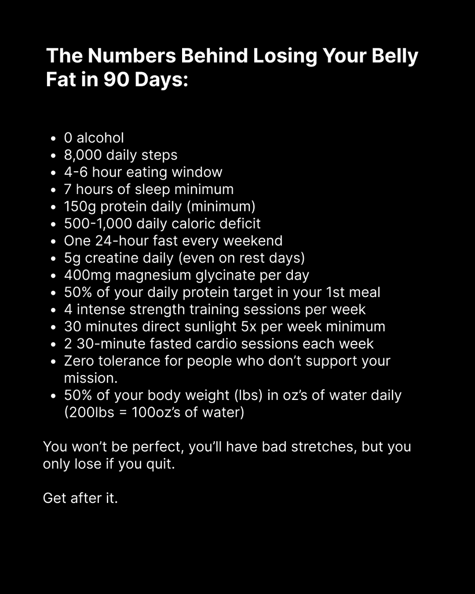 AskCoachKev's tweet image. The Numbers Behind Losing Your Belly Fat in 2026: