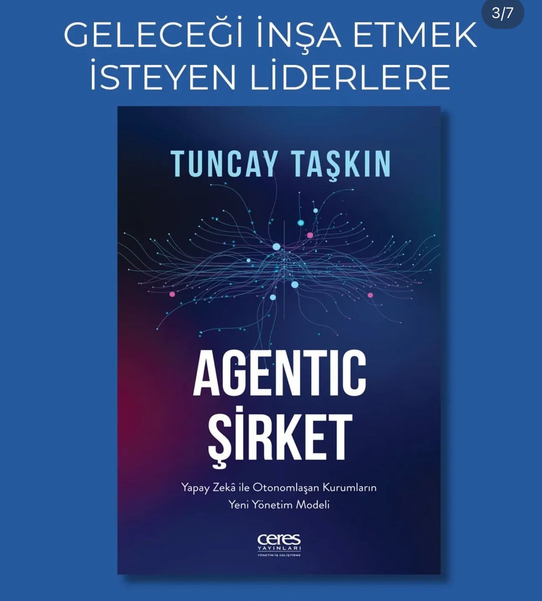 TuncayTaskin's tweet image. Gelecek, planlayanların değil inşa edenlerin olacak.
Yapay zekâ ile otonomlaşan kurumların yeni yönetim modeli: dr.com.tr/kitap/agentic-…