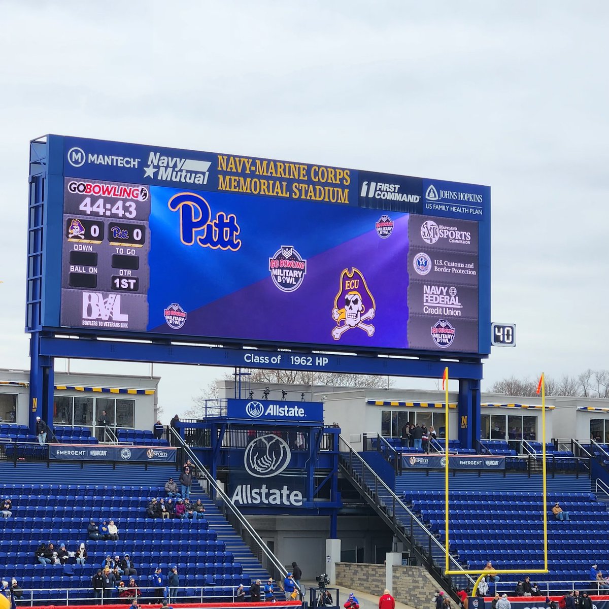 My favorite Golden Girl at the Military Bowl