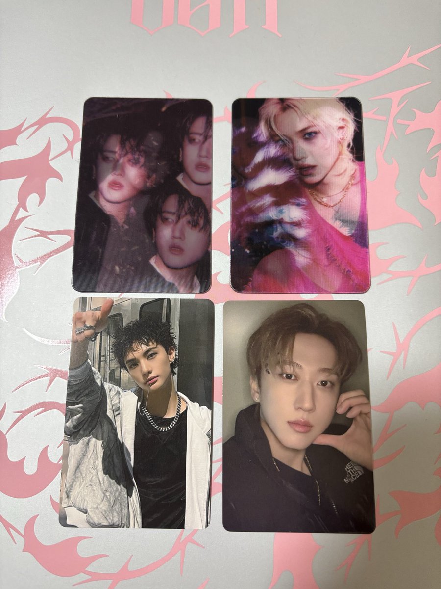 know_a21's tweet photo. StrayKids スキズ  特典  トレカ 交換  

譲: 画像1.2.3

求: 💖優先 封入･特典同士のみ（リプ欄）

郵送希望です！！
お気軽にお声掛けください😊
 #straykids交換 #スキズ交換 https://t.co/NVK1C9J4gV