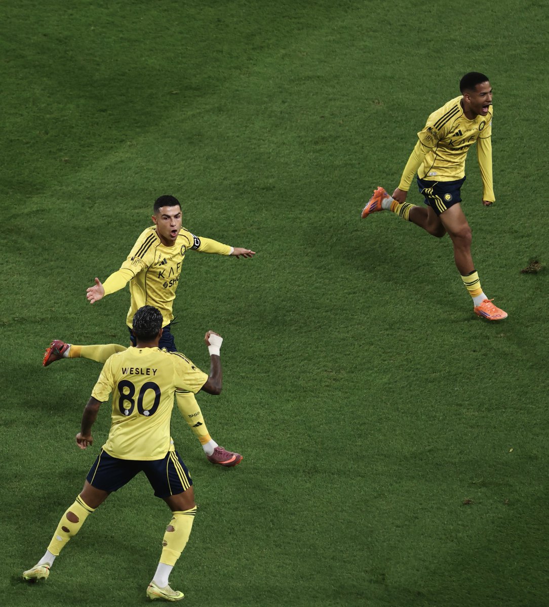 AlNassrFC's tweet image. يا كل الفـرح .. في كل الاوقات 💛