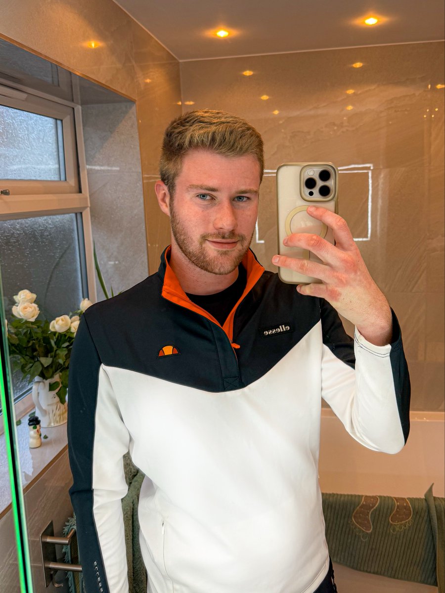 I went for a run before // after