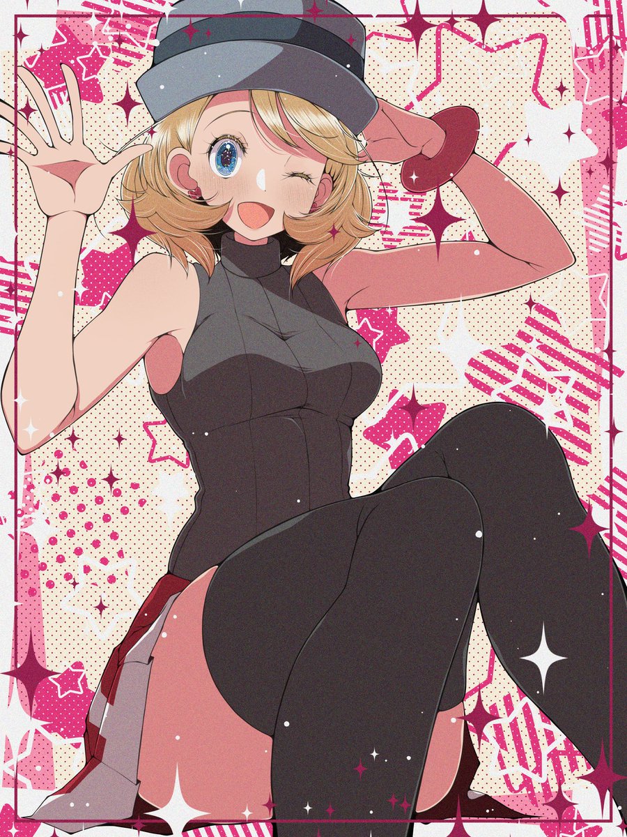 kaede_ciao's tweet image. 今年も後少しなので、今年描いたお気に入りを振り返るその３
セレナちゃん