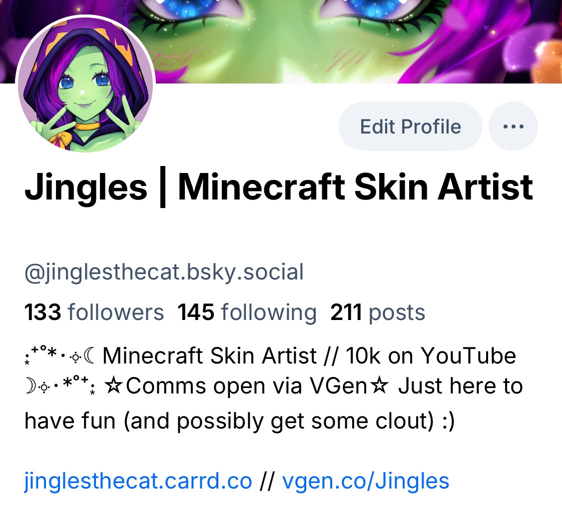 ofc disappointed in this platforms lack of respect for artists once again… reminder im also over here! 🙃🙃