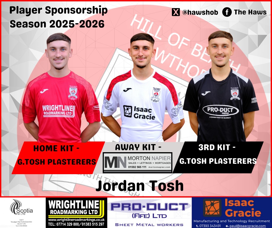 Goal for the HAWS 

60' Dundonald 1 - 6 Haws
A fourth for Jordan Tosh!
