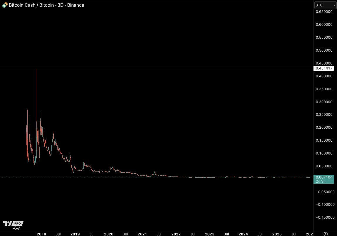 Breakdown on why $BCH is one of my biggest bets heading into 2026.