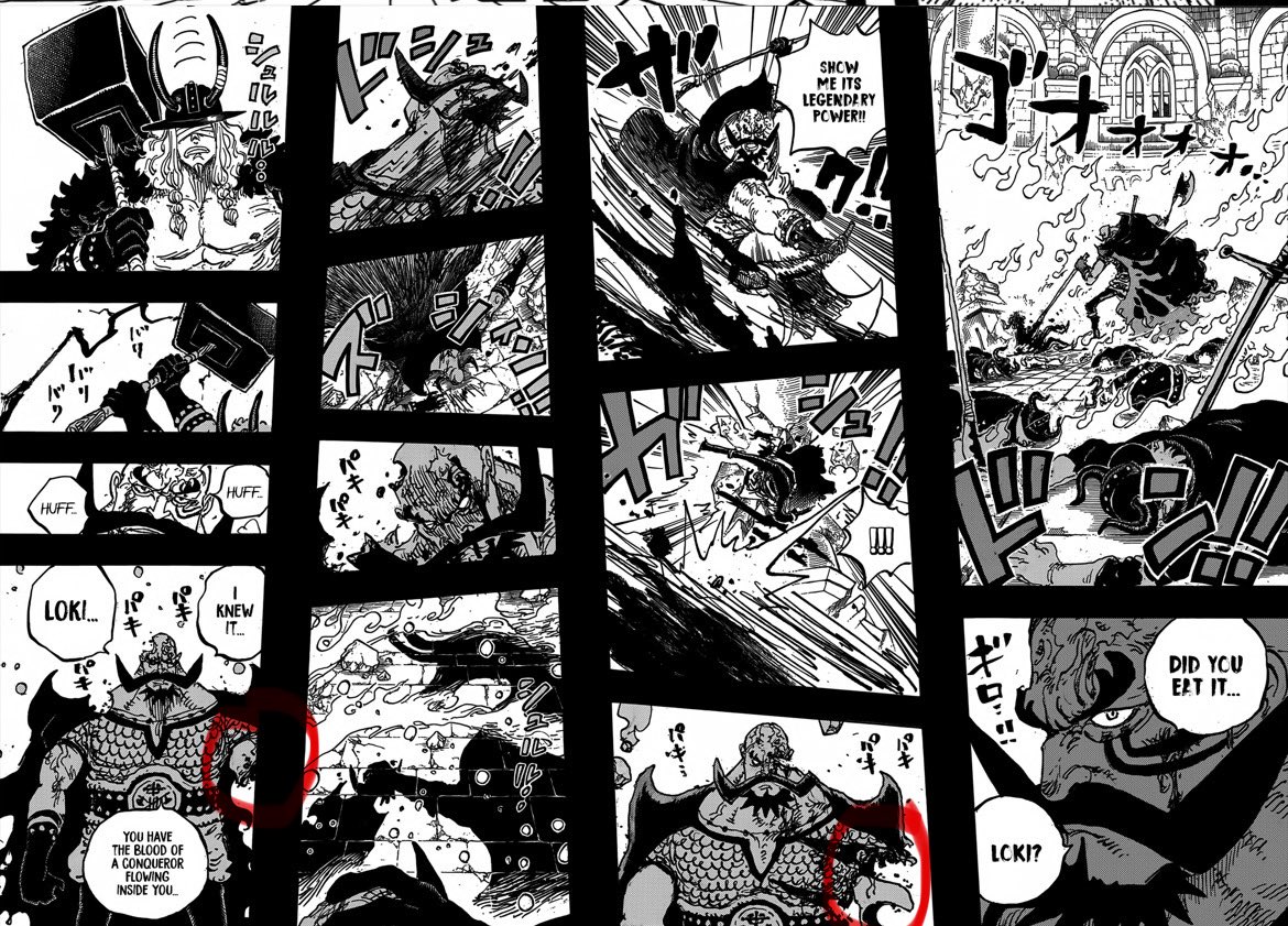 r_OnePiecenigga's tweet photo. #ONEPIECE #ONEPIECE1170 
Just realised something interesting, a way to temporarily sever the contrat(come back to ur senses)
Cutting the mark(sever the arm with the mark)
Within that timeframe in which it regenerates you have a semblance of “control.”
See how it pulses as Harold https://t.co/1FB3Gmyhmm