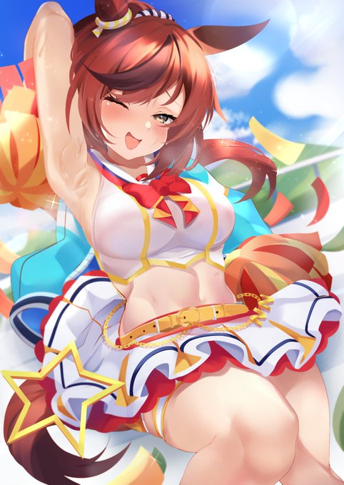 ネイチャの応援パワーでいっぱいみなぎりたいっ…✨ 