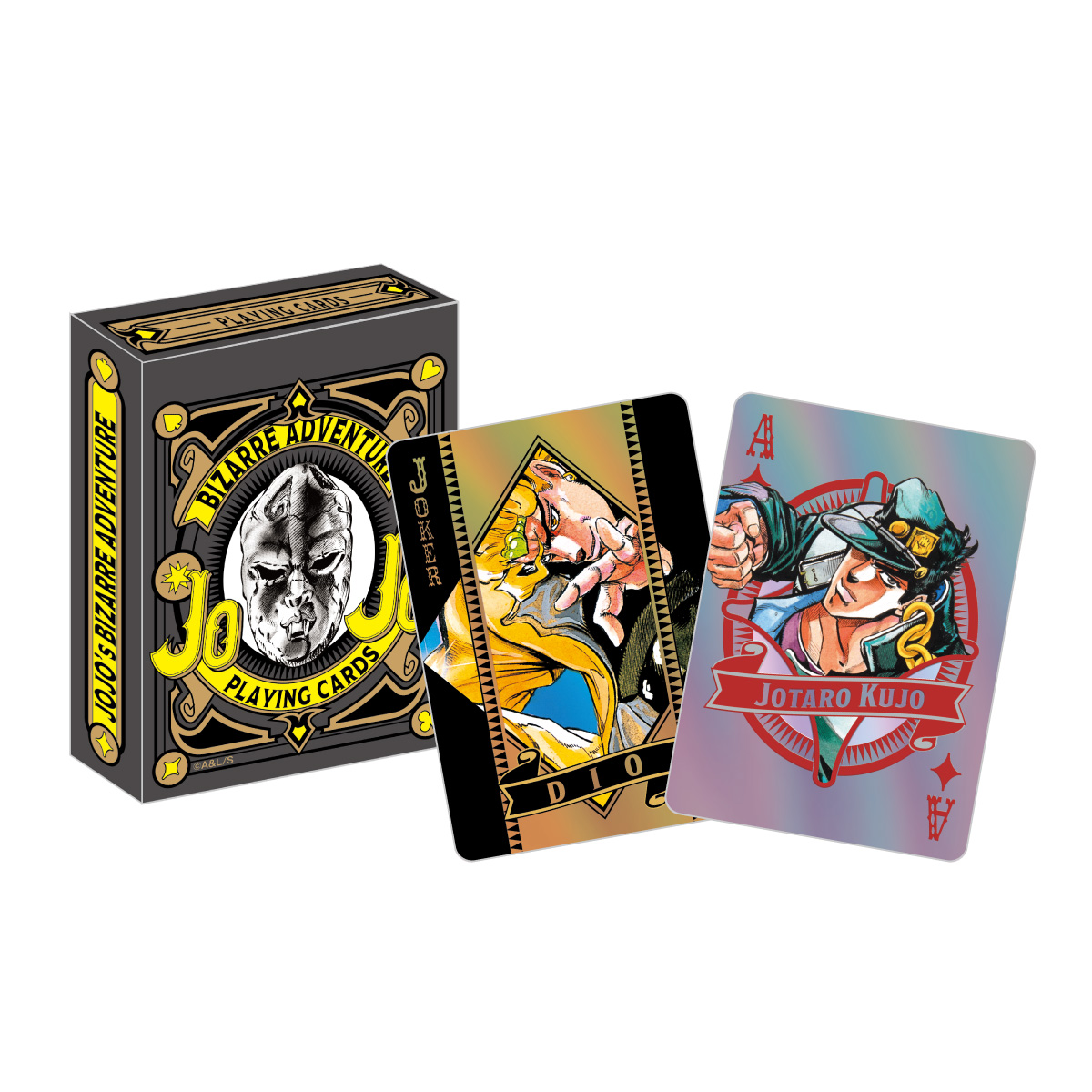 JOJO ジョジョの奇妙な冒険　トランプ 完売のお知らせ】 <商品> 「 原作『ジョジョの奇妙な冒険』オーロラ