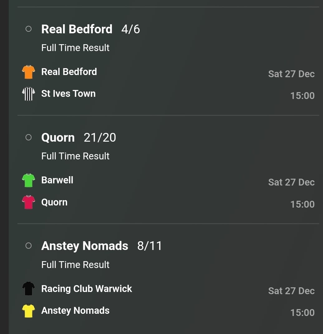 Footy acca ⚽️💥