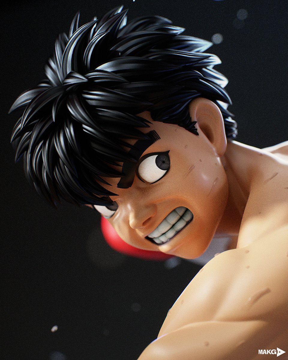 manganuka's tweet photo. 3D Fan Art: Ippo Makunouchi vs. Hisato Kojima.
Inspired by the legendary manga Hajime no Ippo by George Morikawa. I specifically wanted to capture the sheer dynamics of Chapter 939 (Pages 8-9) and translate that incredible 2D shape language into 3D. https://t.co/khWdbKvOHZ
