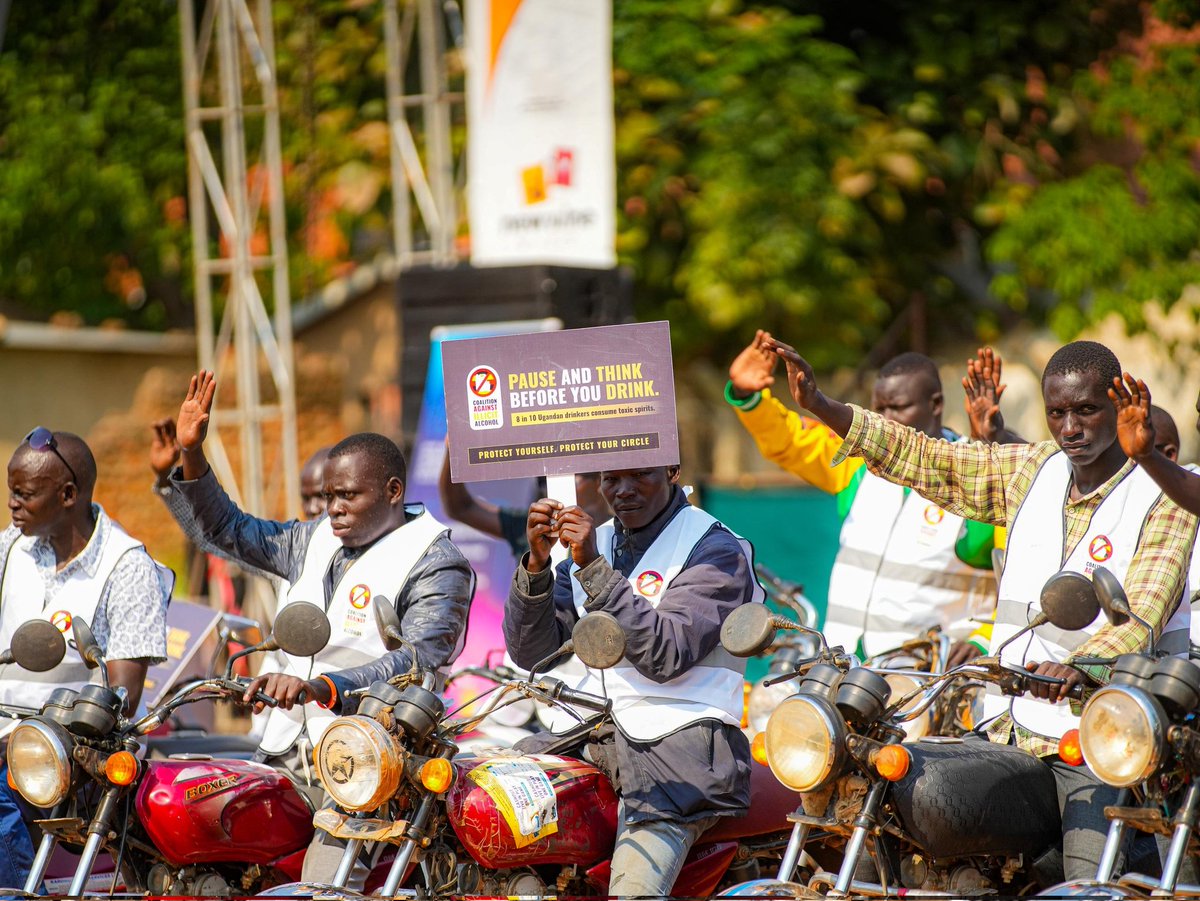 gad_rogers's tweet image. . @reachahand and Coalition Against Illicit Alcohol have onboarded about 50 dedicated Boda Boda riders as ambassadors for the Coalition Against Illicit Alcohol. These champions will spark vital conversations about the dangers of illicit alcohol with their passengers, driving