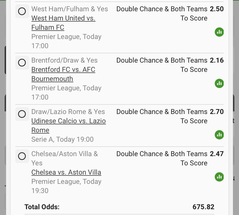 msimangogiven's tweet photo. Legs 9
High voltage ⚡️ 
Odds: 675

BW2CFD0E94
#betwaycodes 
#Betway https://t.co/mjERlMFu5G