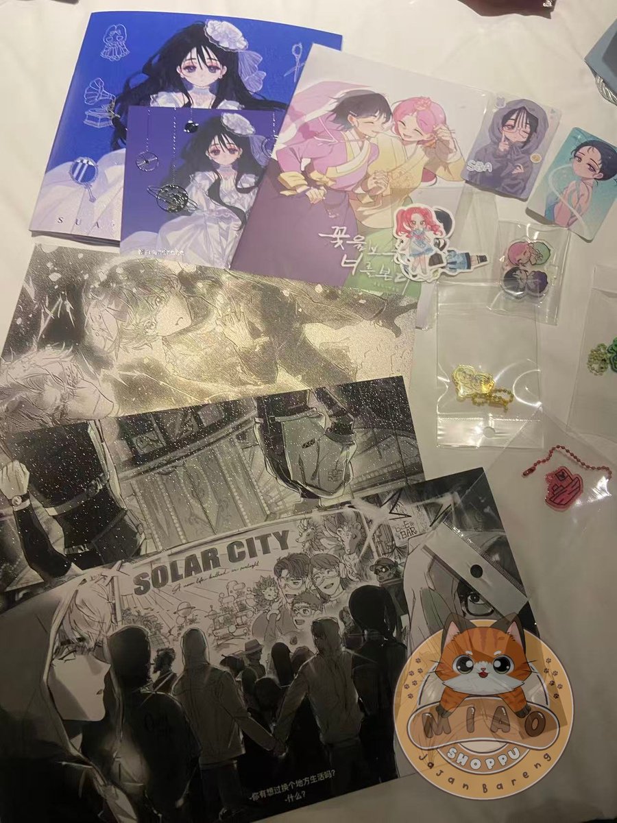 Miao_Shoppu's tweet photo. #CP32Pre
#Comicup32
Haul day 1!!! Yang gk kebeli nanti aku bakal coba day 2 ya.. https://t.co/ivvHfJPRJH