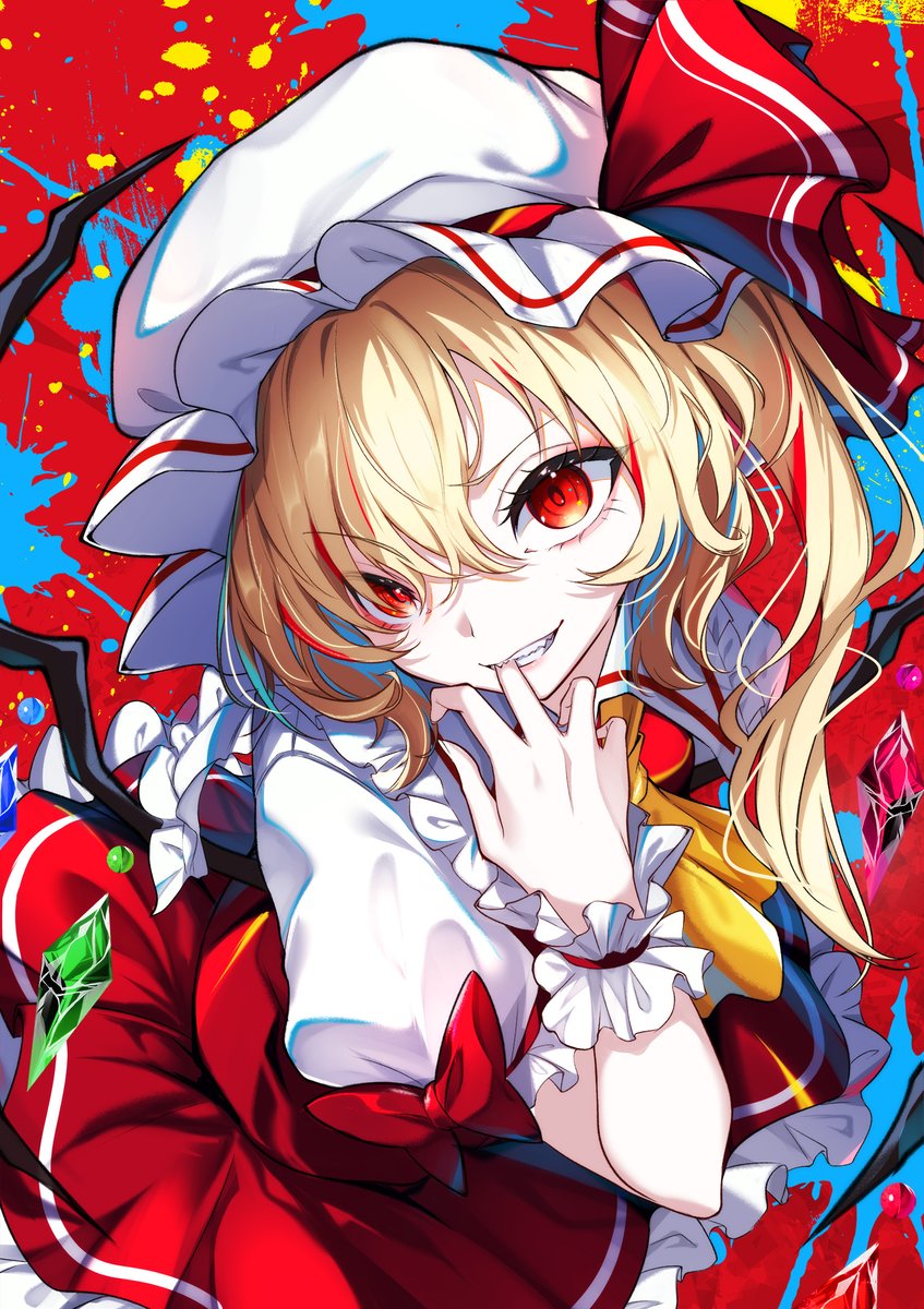 フランドール・スカーレット
今年あげる最後の絵かもねー
来年もよろしくお願いしまーす。