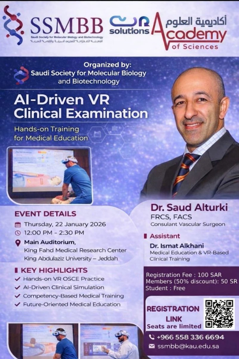 Saudi Society for Molecular Biology & Biotech tweet media