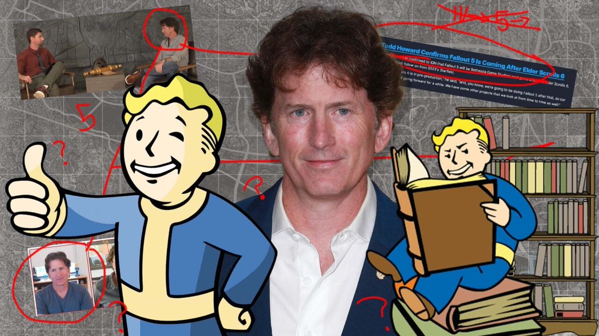 RespawnWire's tweet photo. Todd Howard has teased Fallout 5 multiple times—from a one-pager outline and design talks to confirming it'll exist in a canon world where the TV show's events happened or are happening. But he admits fans are
#Fallout5 #FalloutTV https://t.co/WPRwLe5E8D