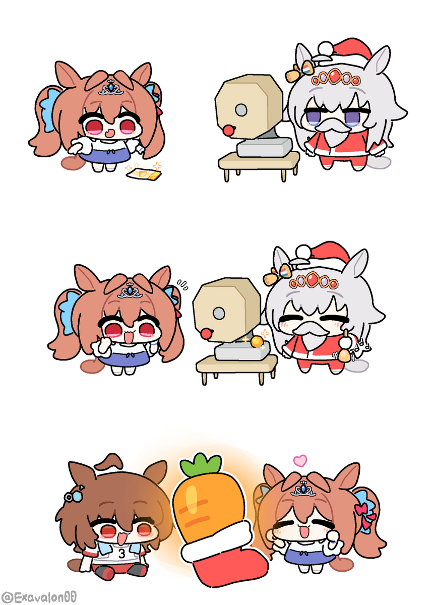 Exavalon00's tweet image. 🎅🥕
#ウマ娘 #umamusume