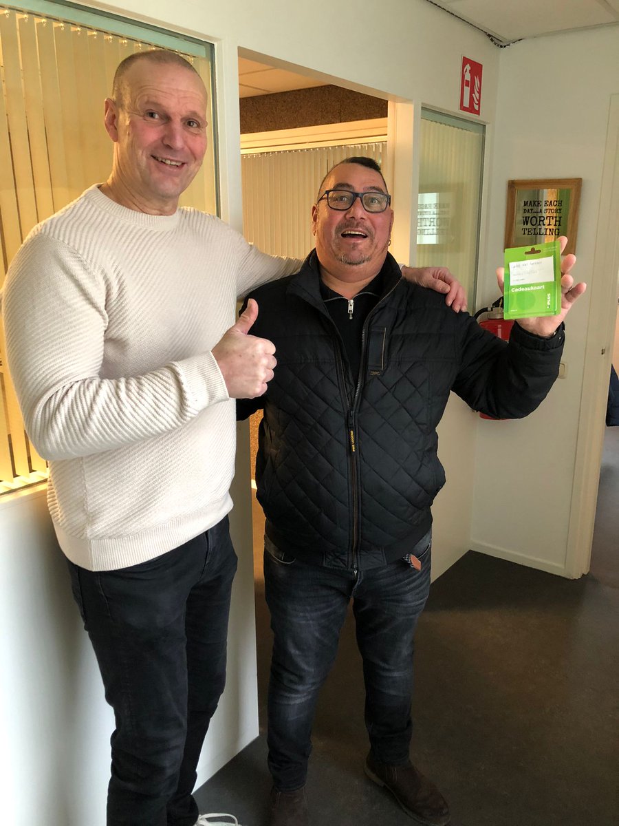 LocoFM's tweet image. De eerste prijswinnaars bij Op weg naar 2026: Wout Ramaker , Lulof van Gelder en Dries Schuurman