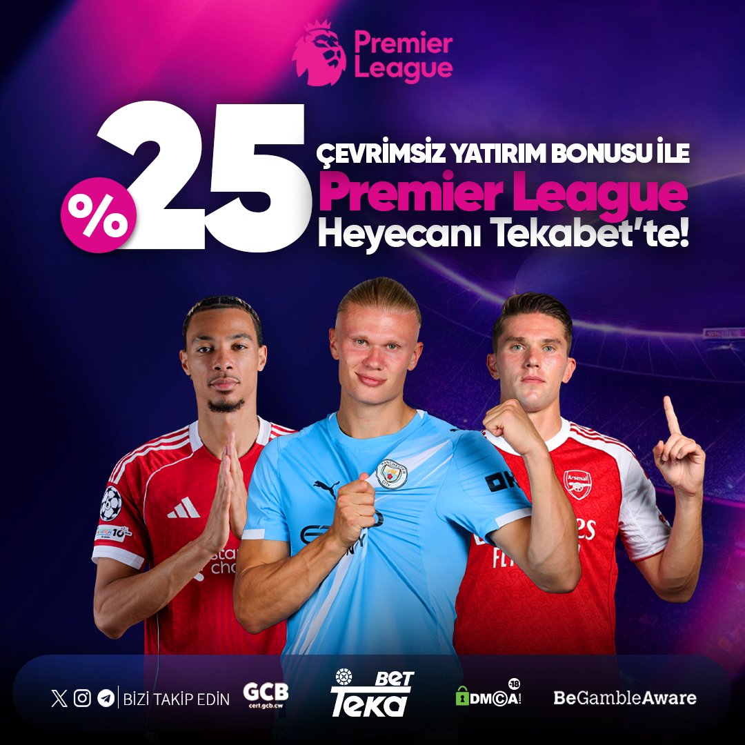 🔥PREMIERE LEAGUE HEYECANINA ÖZEL BONUSLAR TEKABET'TE!

#gununmaclari #bahis #slot #futbol #rulet #canlibahis #casino #sugarrush #bonanza #mac #tahmin #bonus 

👉 tinyurl.com/tekabet