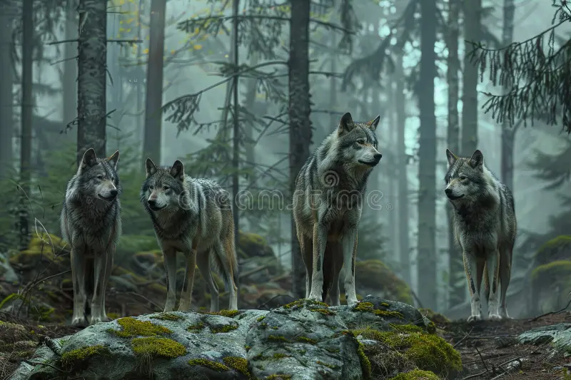 Judyth's tweet photo. Wolves aren't stopped by trees. Neither are viruses stopped by a mask's fibers. Common masks can't filter viruses. Don't believe the mask-pushers. In order to better control people, they want a quick way to see who obeys their rules. That's the real filtering job a mask does. https://t.co/WUOON7LrIU