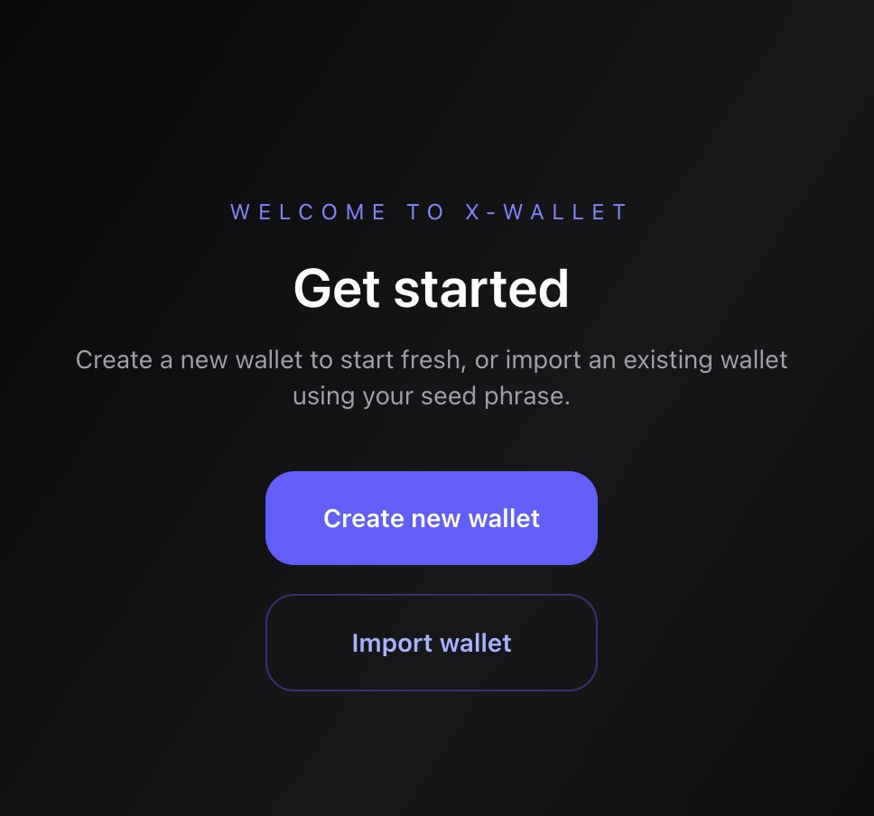 XcashTech's tweet photo. 🚀 Update: New onboarding is live!
No Xcash wallet before? No problem.
You can now create your wallet directly in X-Wallet and start using Xcash instantly.
💬 Team never sleeps. 😉
#XcashTech #Web3Freedom #Xcash #XWallet https://t.co/UIIeIpkttf