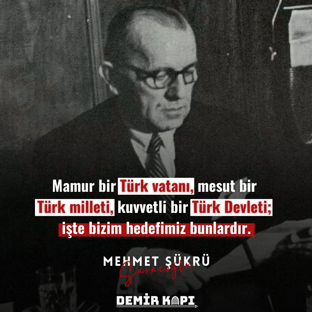 Türk devlet geleneğinin Türkçü çizgideki güçlü temsilcilerinden, Cumhuriyet’in zor zamanlarında sorumluluk almaktan kaçmayan, millî kimliği siyasetin merkezine koymaktan çekinmeyen, Türk ulusunun egemenliğini, Türk ulusunu ve devletin kurucu iradesini esas alan duruşuyla devlet
