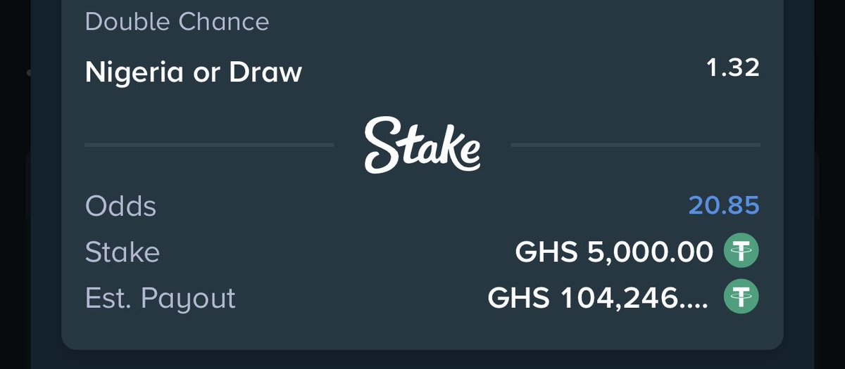 Investors Weekend Tickets ⚽️⚽️

10 Odds Code - stake.com/sports/home?ii…

10 Odds Code - stake.com/sports/home?ii…

10 Odds Code - stake.com/sports/home?ii…

20 Odds Code - stake.com/sports/home?ii…

Register A Stake Account Using This Link For $100 bonus
 stake.com/?offer=investo…