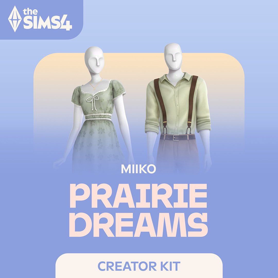 #EAPartner #CollaborationCommerciale Grâce à <a href="/LesSims/">Les Sims</a> &amp; <a href="/EAFrance/">EA France</a>, j’ai un code à offrir pour le Kit #PrairieDreamsKit 🌾 sur PC/console.

Pour tenter votre chance :
🌾 Suivez-moi
🌾 Retweetez ce tweet
Fin : Le 31 décembre à 23h59 CET 
Bonne chance ! 🍀 
#Giveaway