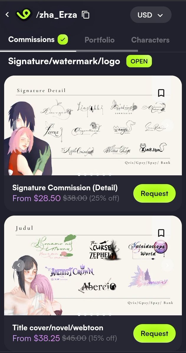 ERZA🍉 VGen OPEN (Watermark/logo/signature) tweet media