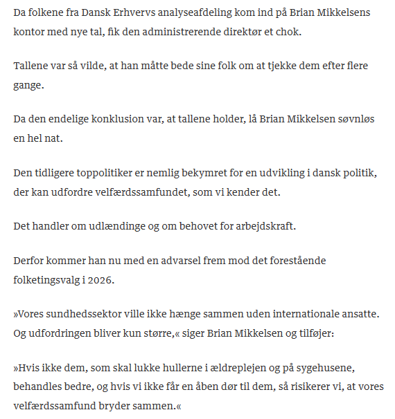 M_K_Petersen's tweet image. Tilsyneladende Brian Mikkelsen opdaget, hvad jeg har sagt længe;

#VarmeHænder #Haters #FTvalg26 #SoMe 
#DKpol #DKMedier  #StrukturelRacisme 

... Så måske burde Berlingske Media skrue ned for deres voldsomme had mod muslimer..?