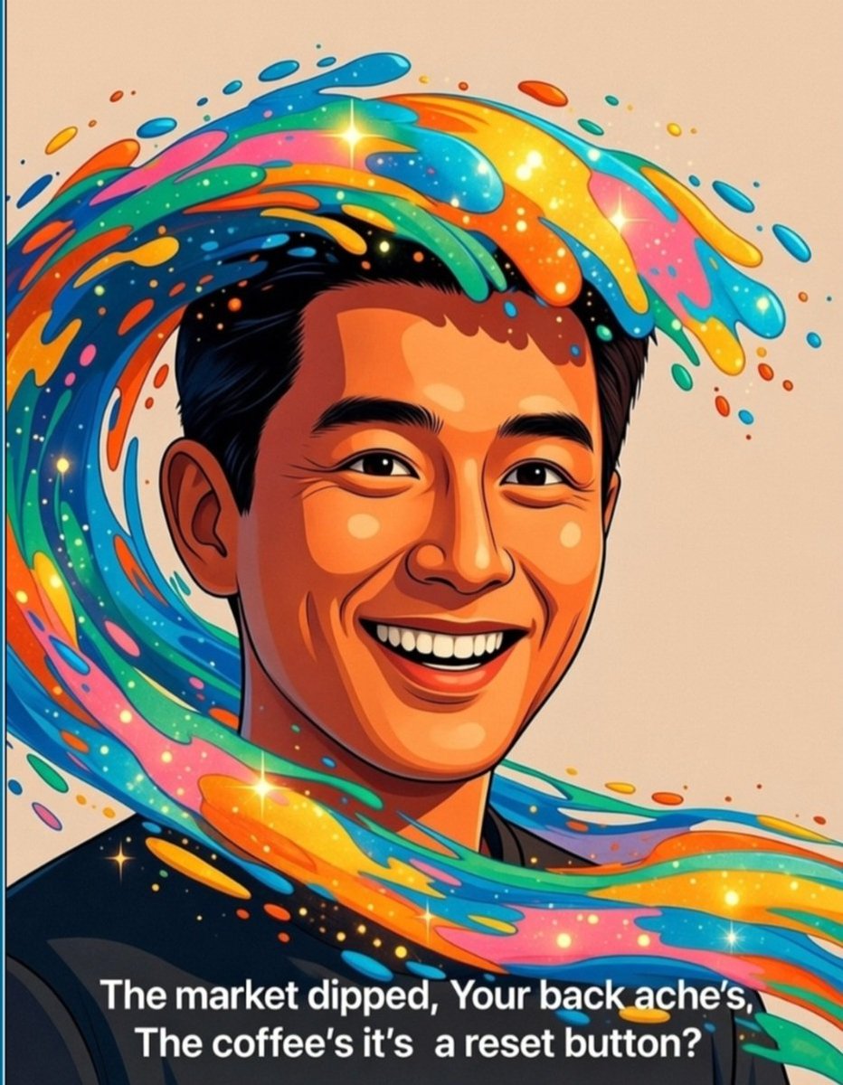 Painlesscoin's tweet photo. The market dipped.Your back aches. The coffee's cold. It's a lot.
What if you had a reset button?
Introducing The Laughter Protocol. 💡 https://t.co/kDSDXAUpwT
