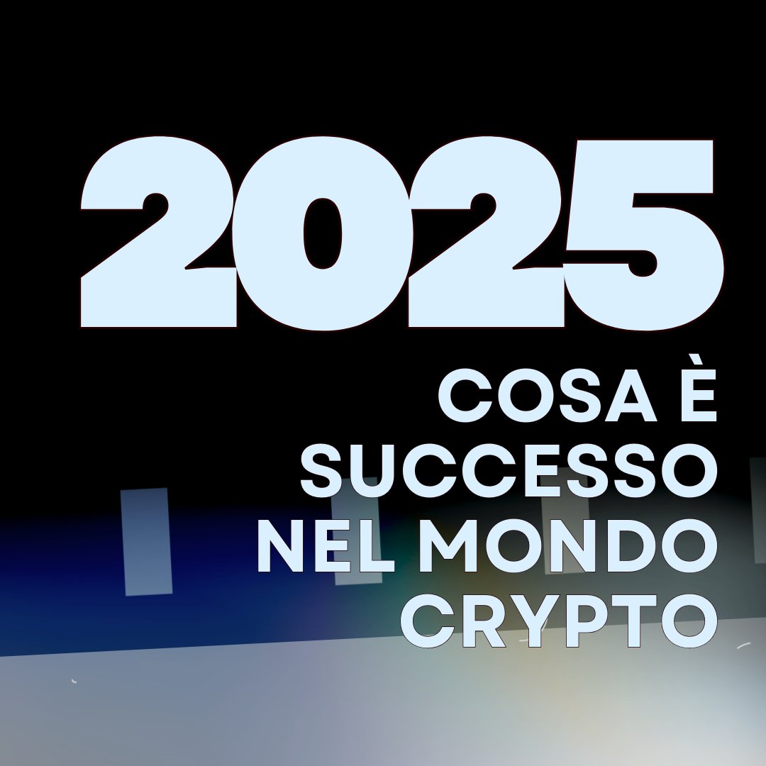 ✨Il 2025 si rivelerà un anno importante per il mondo #crypto
📝Abbiamo selezionato alcuni dei passaggi più importanti e significativi: scopriamoli in questo thread👇🏻