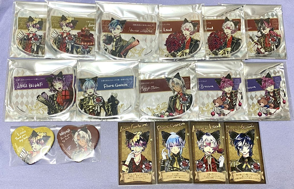 あくねこ ナンジャ ベリアン まとめ売り 特典 缶バ コースター カード あくねこ ナンジャ ベリアン まとめ売り 特典 缶バ コースター カード